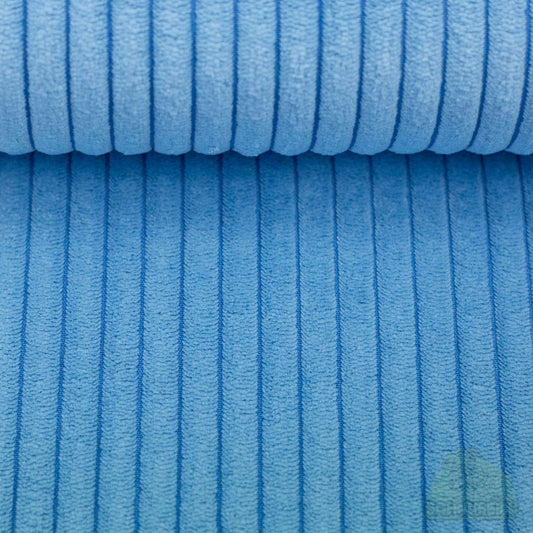 Stoff Wanja hellblau 842 - Cord Samt