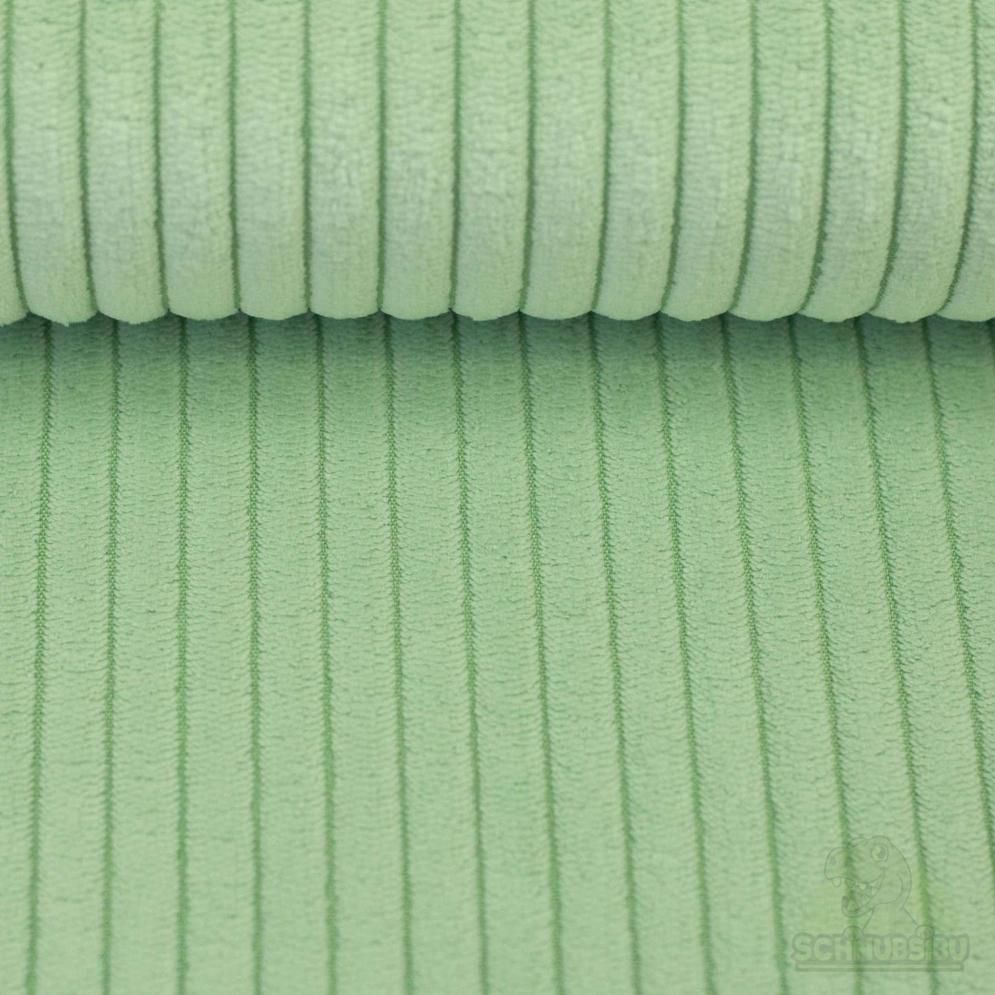 Stoff Wanja hellmint 260 - Cord Samt
