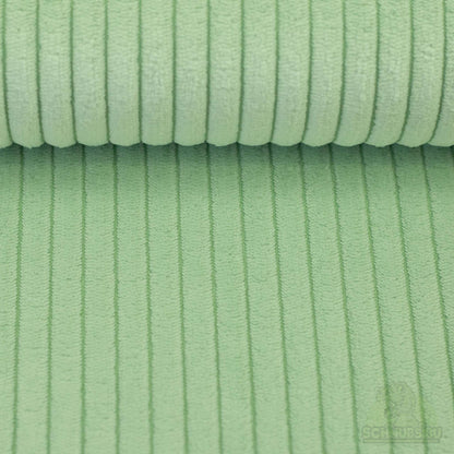 Stoff Wanja hellmint 260 - Cord Samt