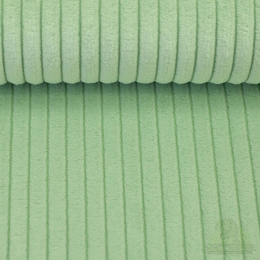Stoff Wanja hellmint 260 - Cord Samt
