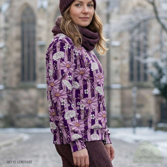 [VB 01.09.] Stoff Wiesenherbst lila