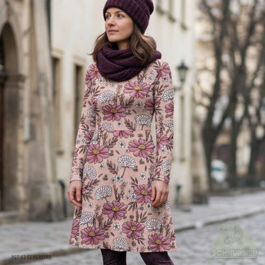 [VB 01.09.] Stoff Wiesenherbst rosa