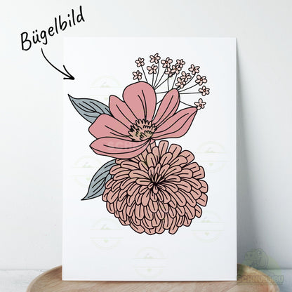Bügelbild „Herbstblümchen 5" – Motiv zum Verlieben | Schnubsibu