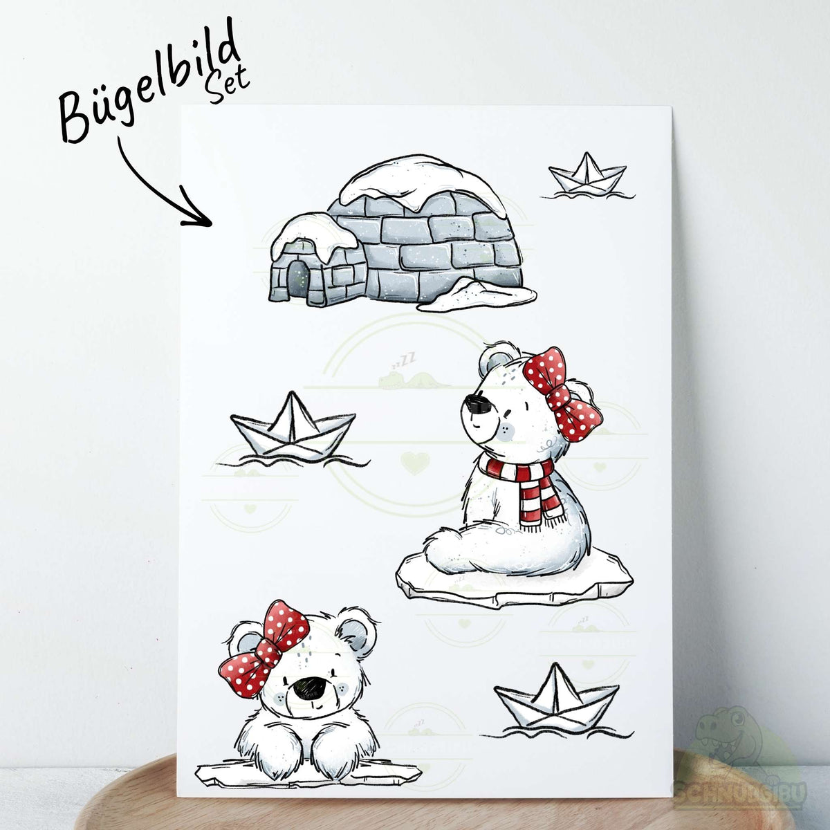 schnubsibu- schnubsibu-titelbild-buegelbildw-eisbaer-set2 -