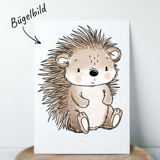 Bügelbild Waldtier-Team Igel