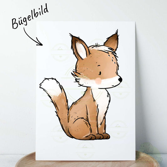 Bügelbild Waldtier-Team Fuchs