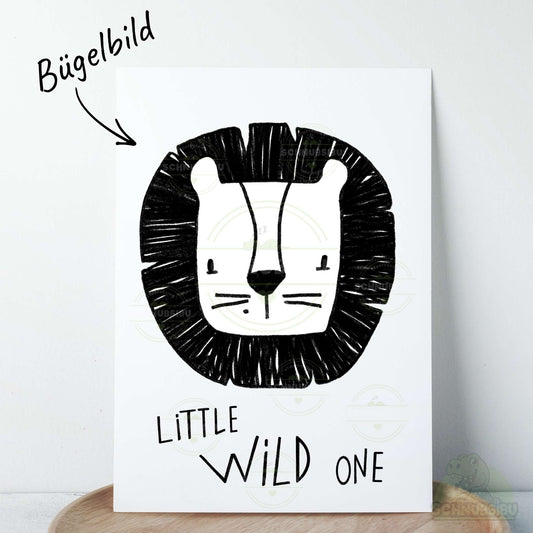 Bügelbild Little Wild One Löwe