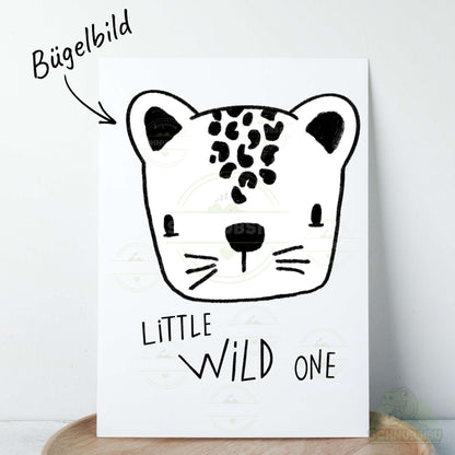 Bügelbild Little Wild One Leopard