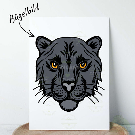 Bügelbild Panther