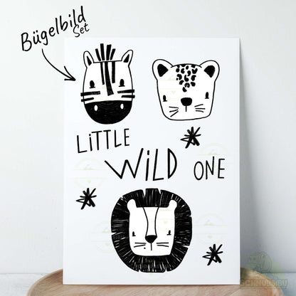 Bügelbild Set Little Wild One
