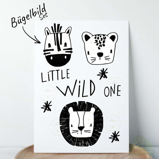 Bügelbild Set Little Wild One