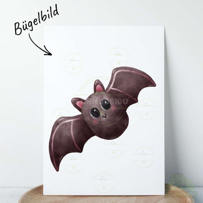 [VB 16.09.] Bügelbild kleine Fledermaus