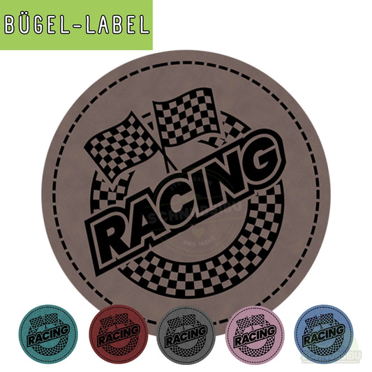 Bügel-Label "Racing" – schnelle Akzente für Kleidung & Accessoires | Schnubsibu