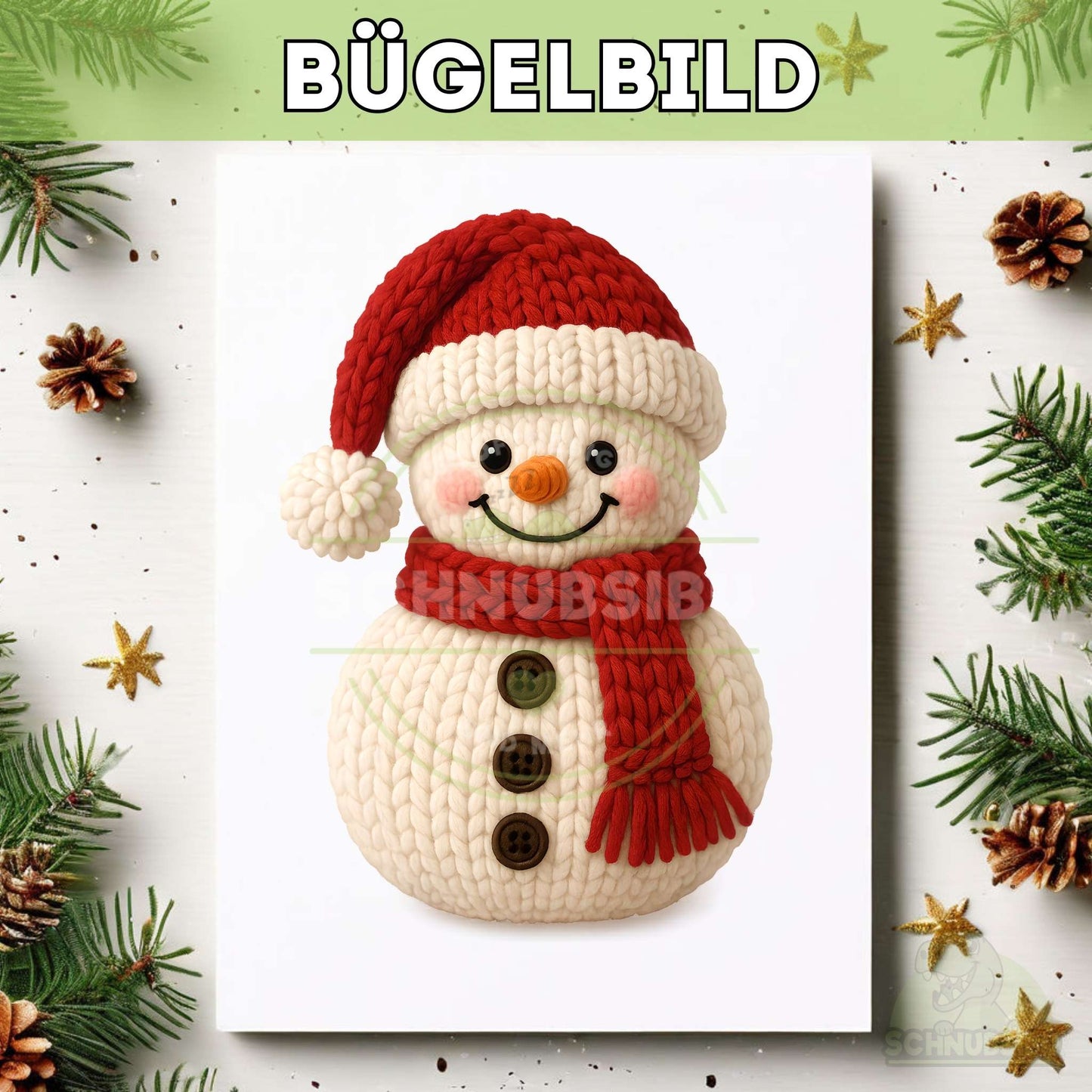 schnubsibu- titelbild-buegelbildw-gestrickt-schneemann -