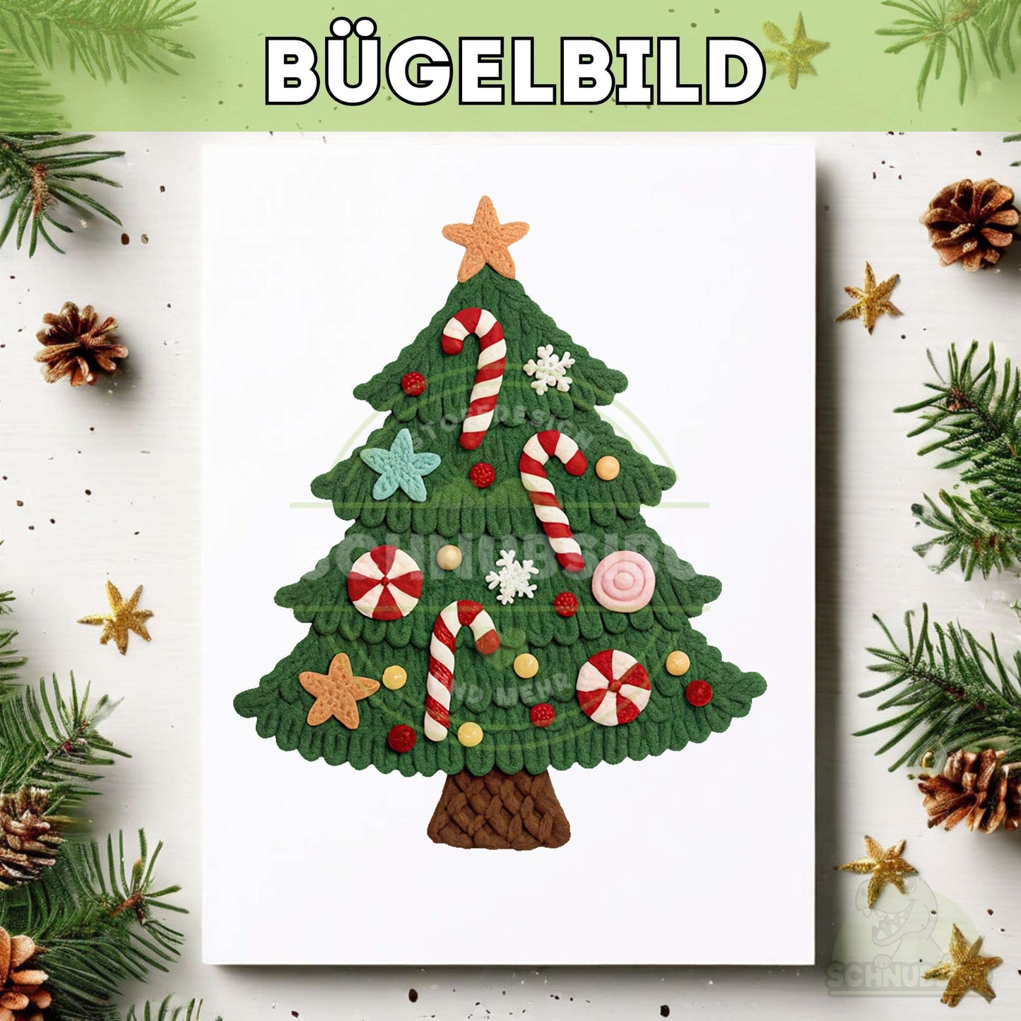 schnubsibu- titelbild-buegelbildw-gestrickt-weihnachtsbaum -