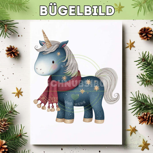 schnubsibu- titelbild-buegelbildw-weihnachtstiere-einhorn -
