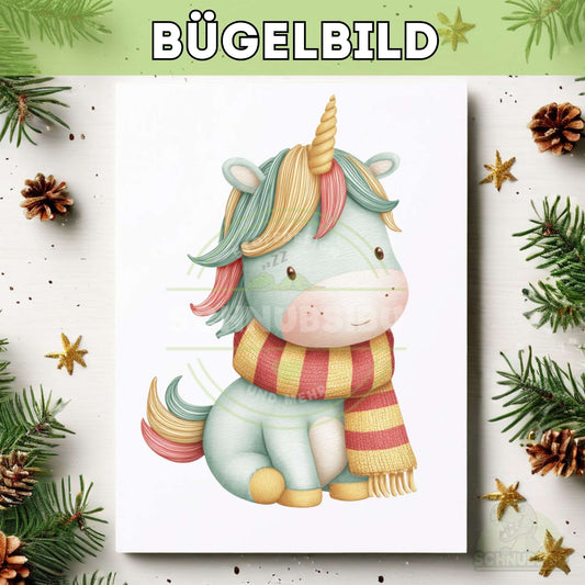 schnubsibu- titelbild-buegelbildw-weihnachtstiere-einhorn2 -