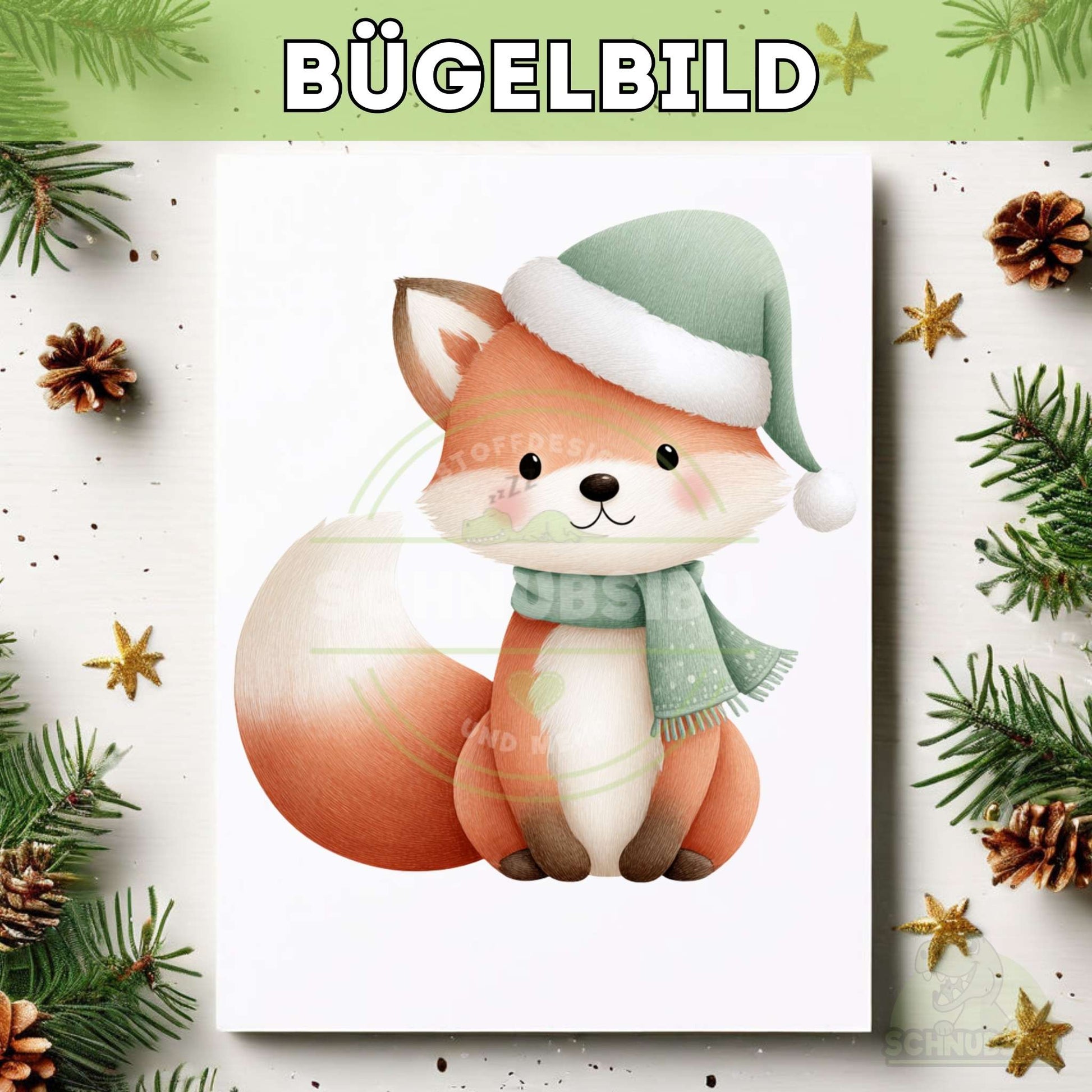 schnubsibu- titelbild-buegelbildw-weihnachtstiere-fuchs -